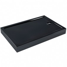 Поддон для душа акриловый PRO BLACK N 'ПРЯМОУГОЛЬНЫЙ' 1200х800